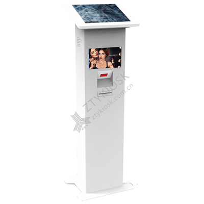 Slim and Compact Dual-Screen Kiosk