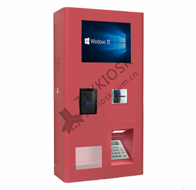 Wall-Mount Cashless Payment Kiosk