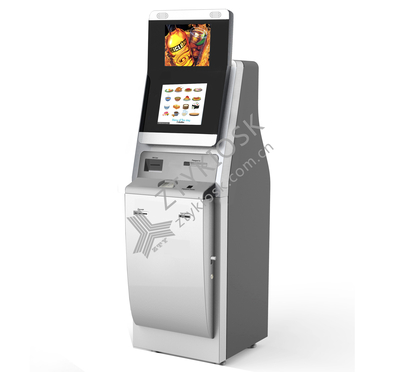 Dual-screen Lobby Type Food Ordering Kiosk